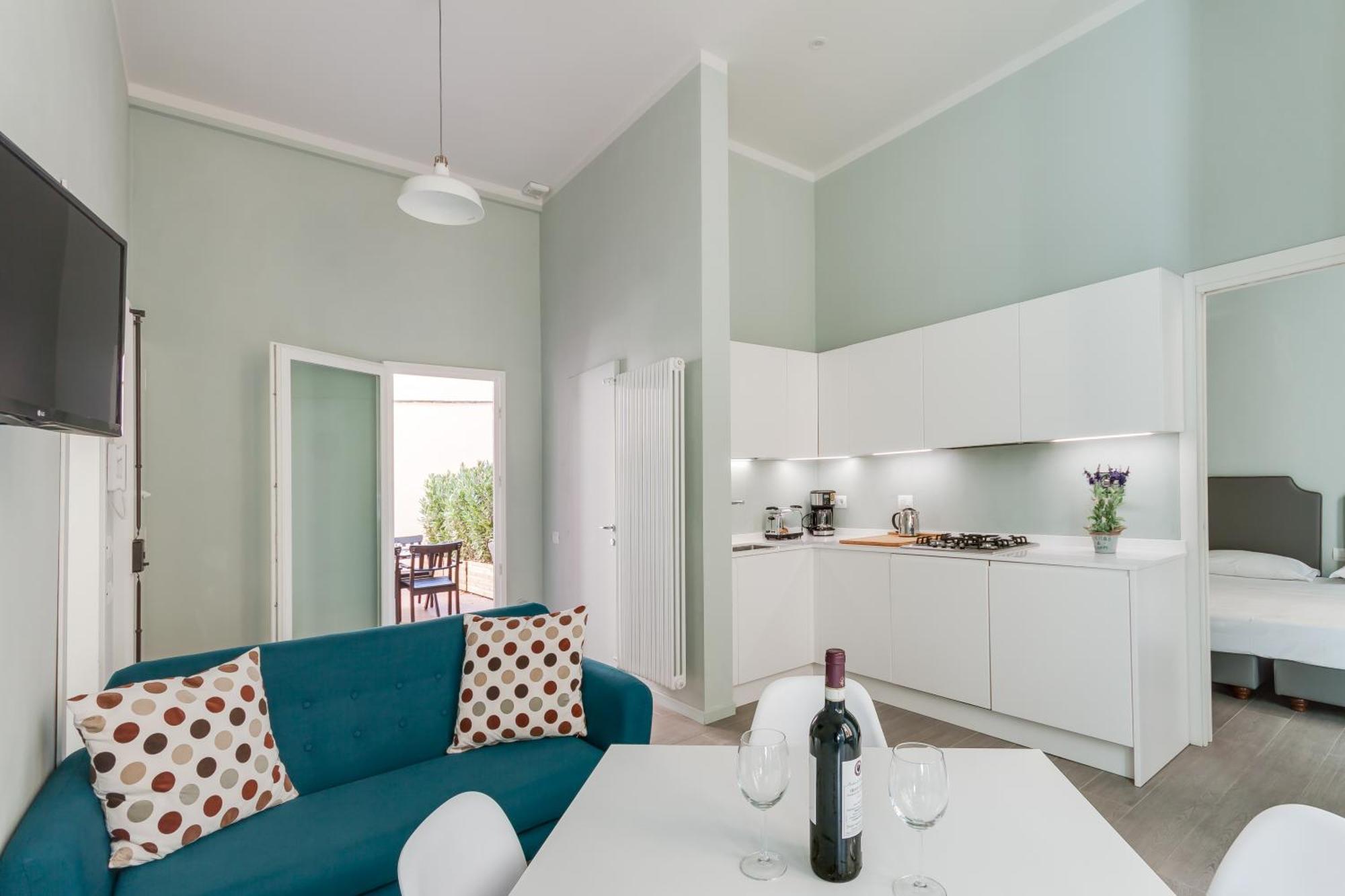 Apartments Florence-Taddea Terrace Bagian luar foto
